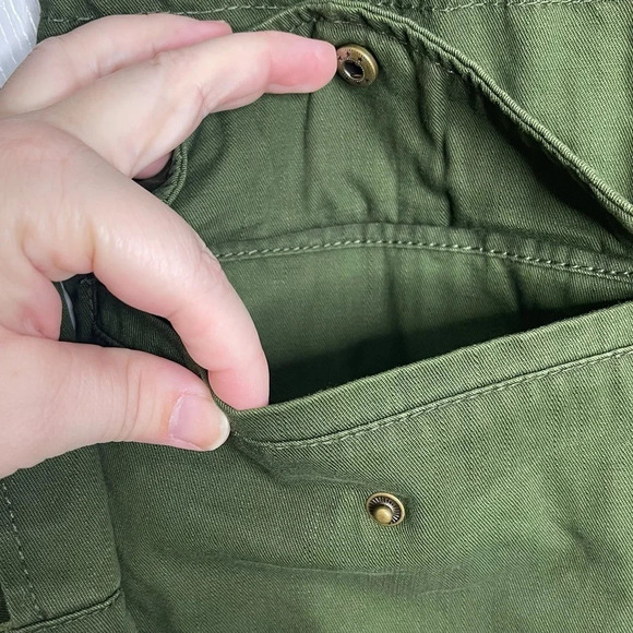 NWT A New Day Size Small army green military utility jacket - Picture 3 of 12